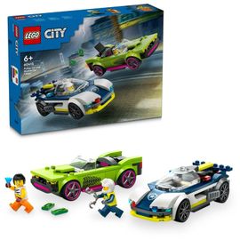 LEGO -  City 60415 Urmărire cu masina de politie si sportiv