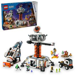 LEGO - Baza spatială si rampa de lansare a rachetei  City 60434