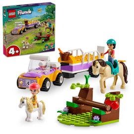 LEGO - Remorcă  Friends 42634 cu cal si ponei