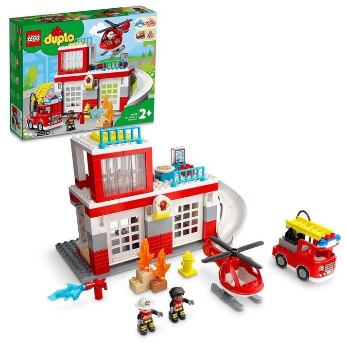 LEGO - Sta?ia de pompieri ?i elicopter DUPLO10970