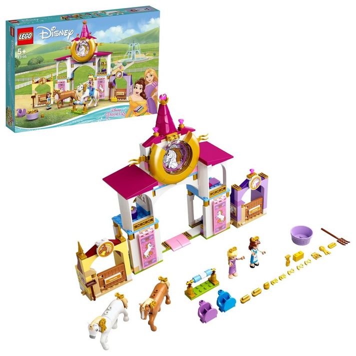 LEGO - Princess Disney 43195 Royal Stables Beauties ?i Rapunzel