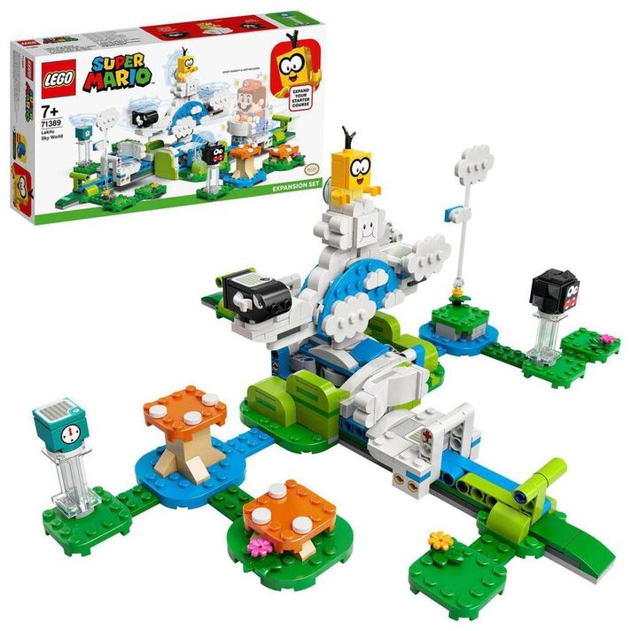 LEGO - Super Mario 71389 Lakita ?i lumea norilor - un set în expansiune