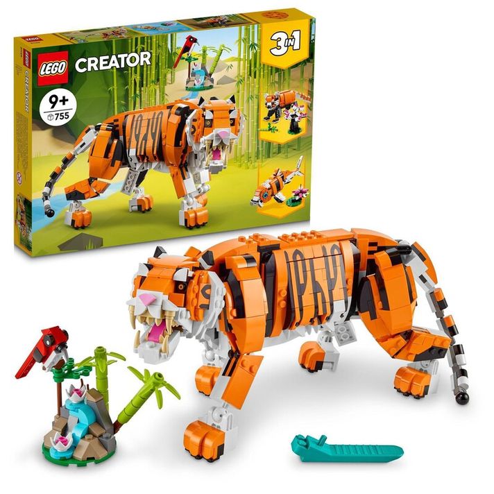 LEGO - Creator 3 în 1 31129 Tigrul Majestuos