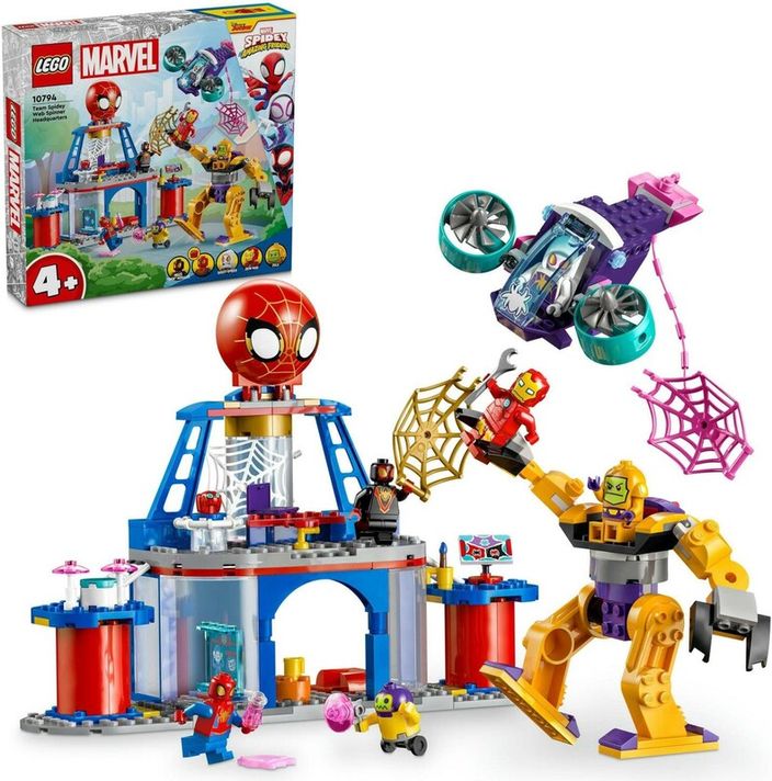 LEGO - Baza Spidey Marvel 10794 Spider-Team