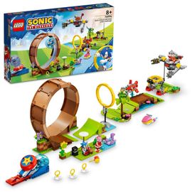 LEGO - Sonic's loop challenge în Green Hill Zone