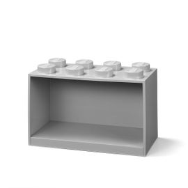 LEGO STORAGE - Raft suspendat Brick 8 - gri
