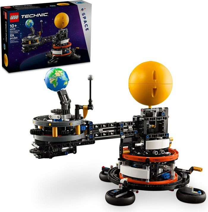 LEGO - Technic 42179 Planeta Pământ și Luna pe orbită