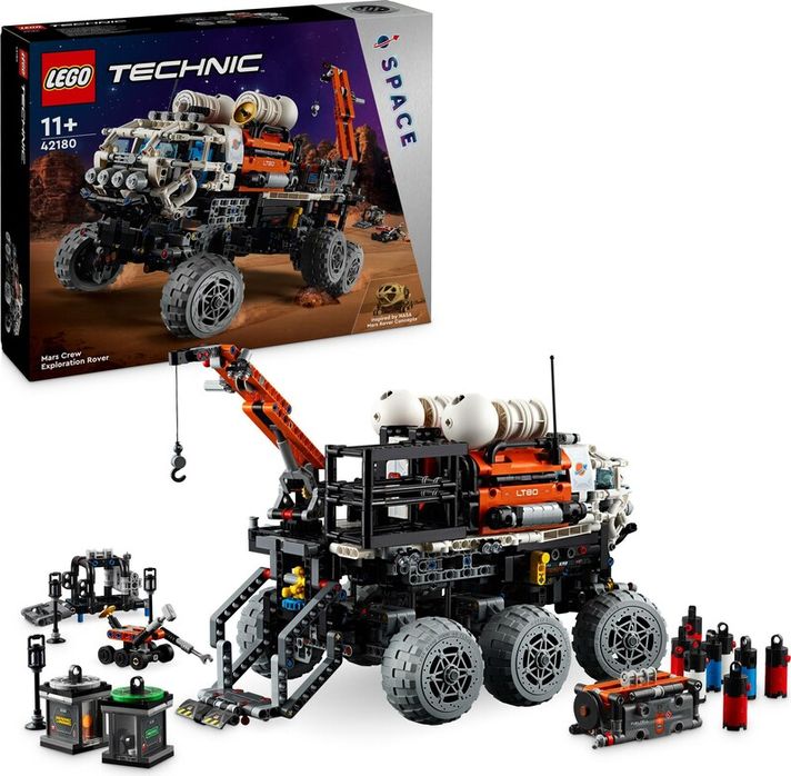 LEGO - Vehicul de explorare Technic 42180 cu un echipaj pe Marte