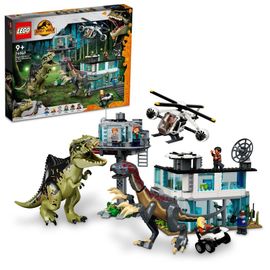 LEGO - Jurassic World 76949 Atacul Giganotosaurus ?i Therizinosaurus