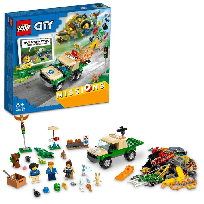 LEGO - City 60353 Misiune de salvare în sălbăticie