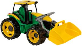 LENA - Tractor cu lingură, verde și galben