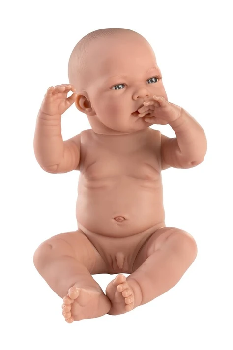 LLORENS - 84301 BĂIET NĂSCUT - bebelu? realist cu corp complet de vinil - 43 cm