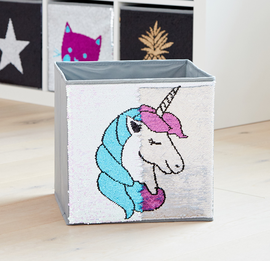 LOVE IT STORE IT - Cutie Magic Box pentru jucării, Unicorn