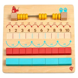 LUCY & LEO - 251 Primul meu joc de matematică - Set de jocuri din lemn