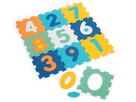 LUDI - Puzzle din spumă 90x90cm Numerele