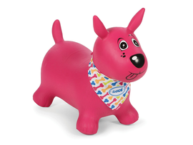 LUDI - Câine săritor roz