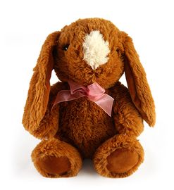 MAC TOYS - Bunny de pluș, 30 cm, maro