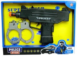 MAC TOYS - Pistol de poliție cu cătușe