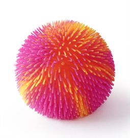 MAC TOYS - SPORTO Curcubeu minge cu lumină - portocaliu-roz