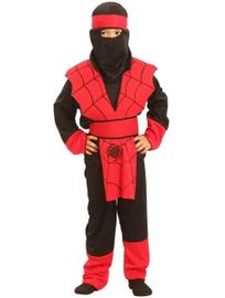 MADE - Costum de carnaval - Păianjen ninja, 110-120 cm