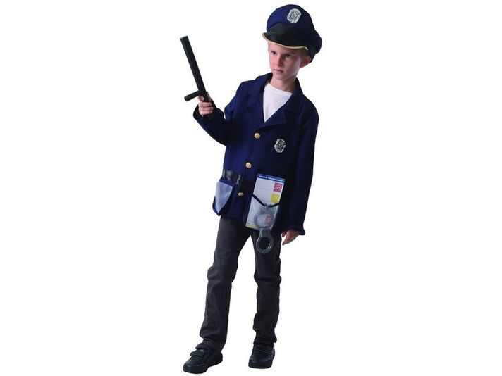 MADE - Costum de carnaval - polițist, 120 - 130 cm