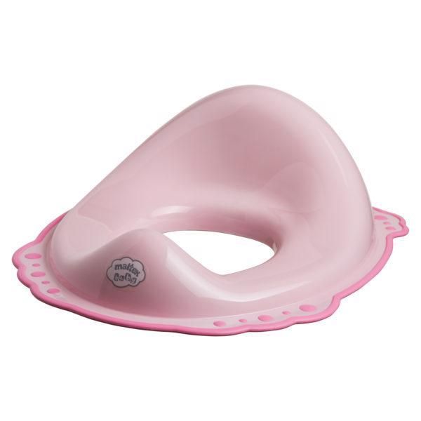 MALTEX - Scaun de toaletă antiderapant roz