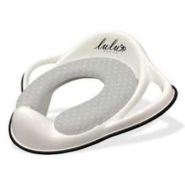 MALTEX - Reductor de toaletă cu mânere soft Lulu alb