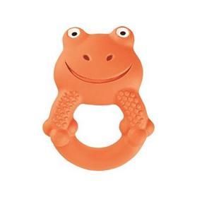 MAM - Friends Frog Max Teether, portocaliu 4m+, portocaliu