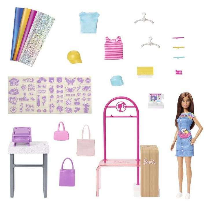 MATTEL - Barbie studio de design vestimentar cu păpusă