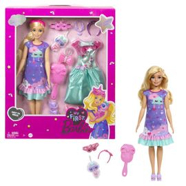 MATTEL - Barbie Prima mea papusa Barbie zi si noapte - mov