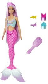 MATTEL - Barbie Papusa de basm cu par lung - sirena