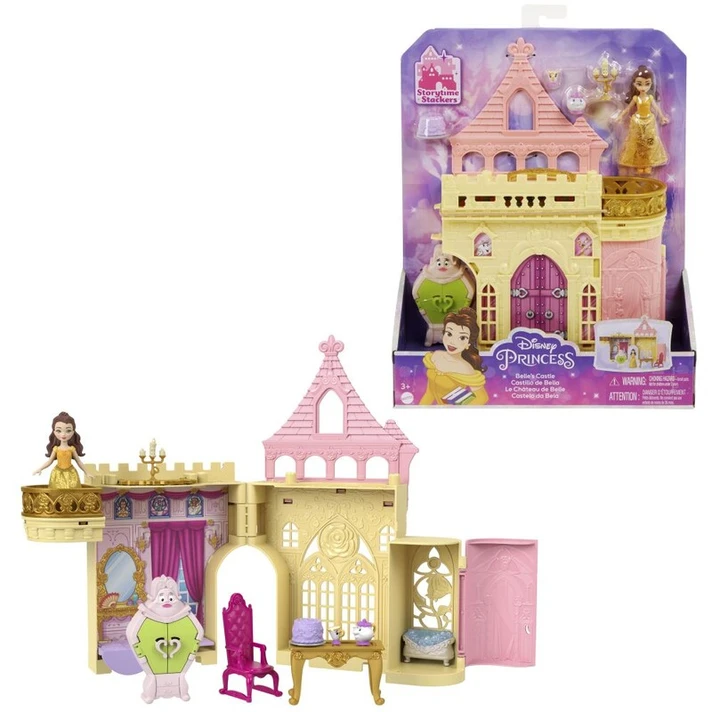 MATTEL - Disney Princess Little Doll And Magical Surprise Play Set, Mix de produse