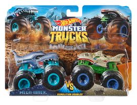 MATTEL - Hot Wheels Monster camioane demolare duo asst