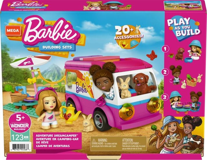 MATTEL - Mega construx Barbie caravana viselor