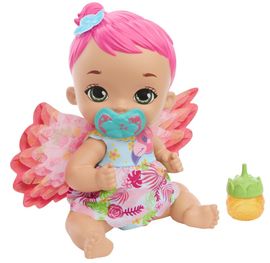 MATTEL - My Garden Baby Bebe - Flamingo cu părul roz