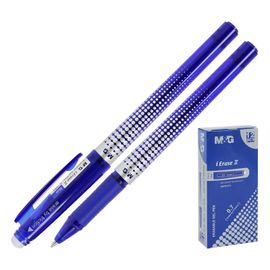M&G - Roller cu gel/gumă iErase II 0,7 mm, albastru