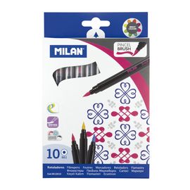 MILAN - Markere cu pensulă - set de 10