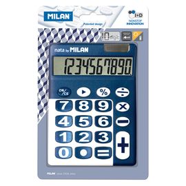 MILAN - Calculator de birou cu 10 cifre 150610 albastru