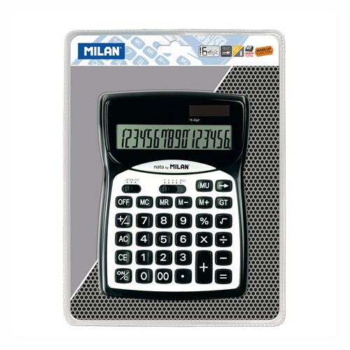 MILAN - Calculator de birou cu 16 cifre 152016 negru