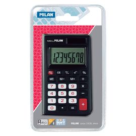 MILAN - Calculator de buzunar cu 8 cifre 150208 negru