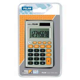 MILAN - Calculator de buzunar 8 cifre 150208 portocaliu