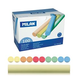 MILAN - Cretă colorată rotundă 100 buc.
