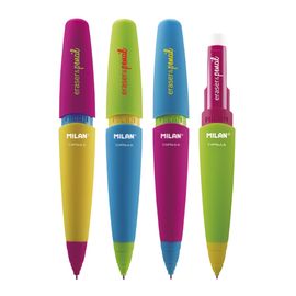 MILAN - Micro creion / Pentel Pencil Capsule Capsule Mix 2B/0,7 mm - mix de culori
