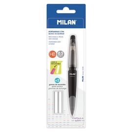 MILAN - Micro creion / Pentel Capsule Slim Slim HB 0,5 mm + 2 gume de rezervă