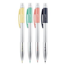 MILAN - Micro creion / Pentel pen P1 Silver HB 0,5 mm - mix de culori