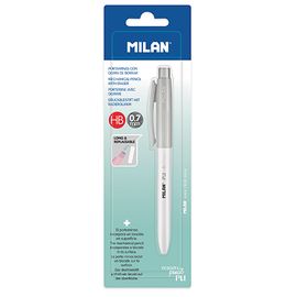 MILAN - Micro creion / Pentel PL1 Antibacterial HB 0,7 mm - gri, blister