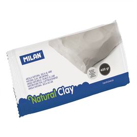 MILAN - Compoziție pentru modelaj Natural Clay 400 gr. alb, întărire la aer