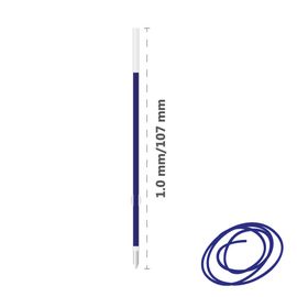 MILAN - Rezervă bilă P1 Touch 1,0 mm - albastru