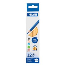 MILAN - Creioane colorate Ergo Grip triunghiular 12 buc, Nude
