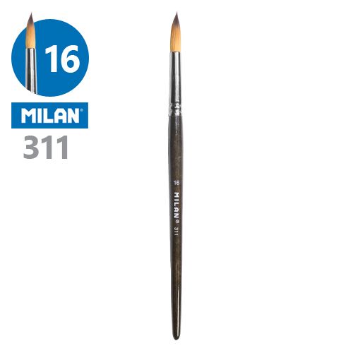 MILAN - Pensulă rotundă nr. 16 - 311